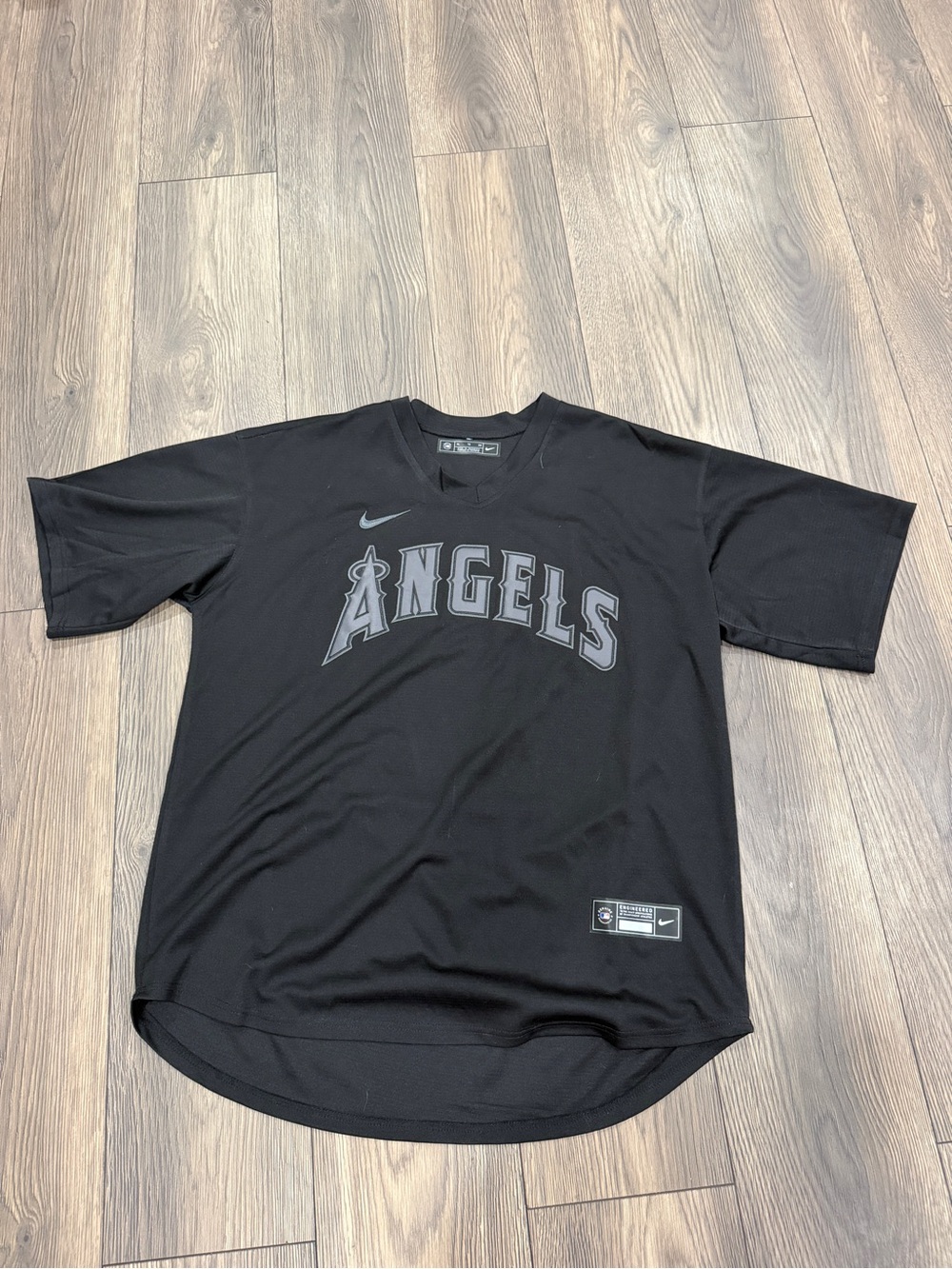 Los Angeles Angels Shohei Ohtani #17 Nike Black Pitch MLB Player Jersey XL